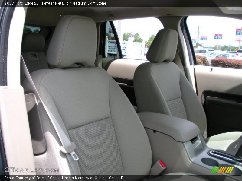 Pewter Metallic / Medium Light Stone 2007 Ford Edge SE