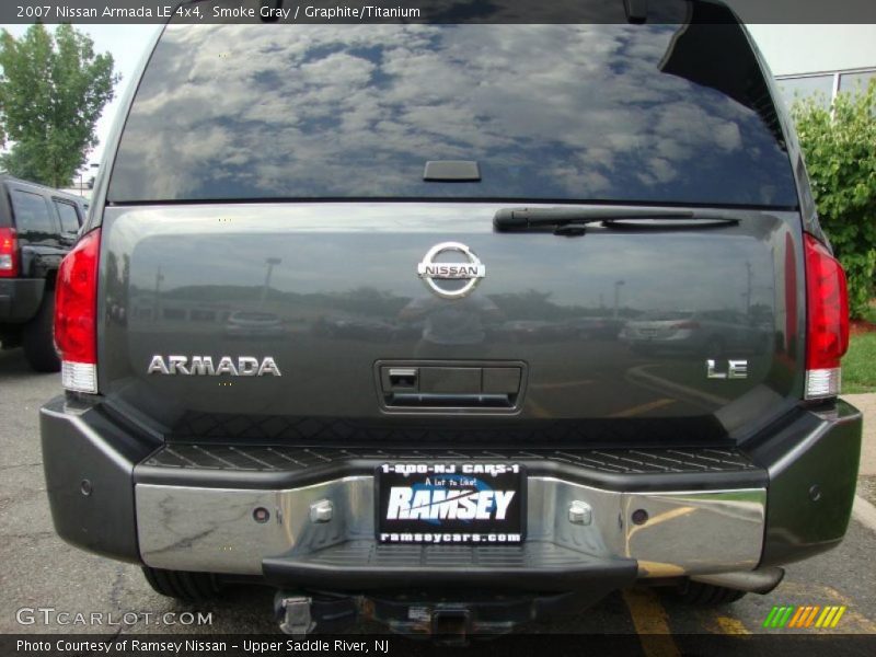 Smoke Gray / Graphite/Titanium 2007 Nissan Armada LE 4x4
