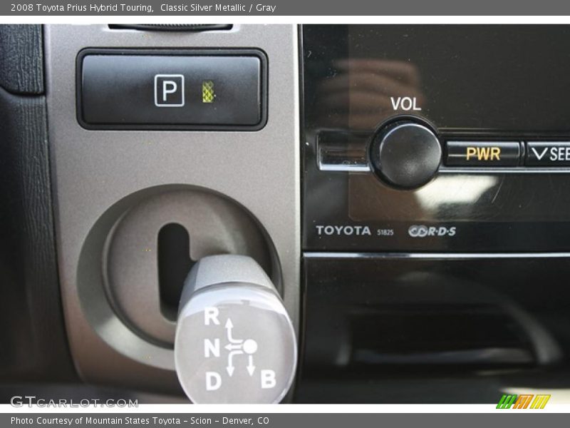 Classic Silver Metallic / Gray 2008 Toyota Prius Hybrid Touring