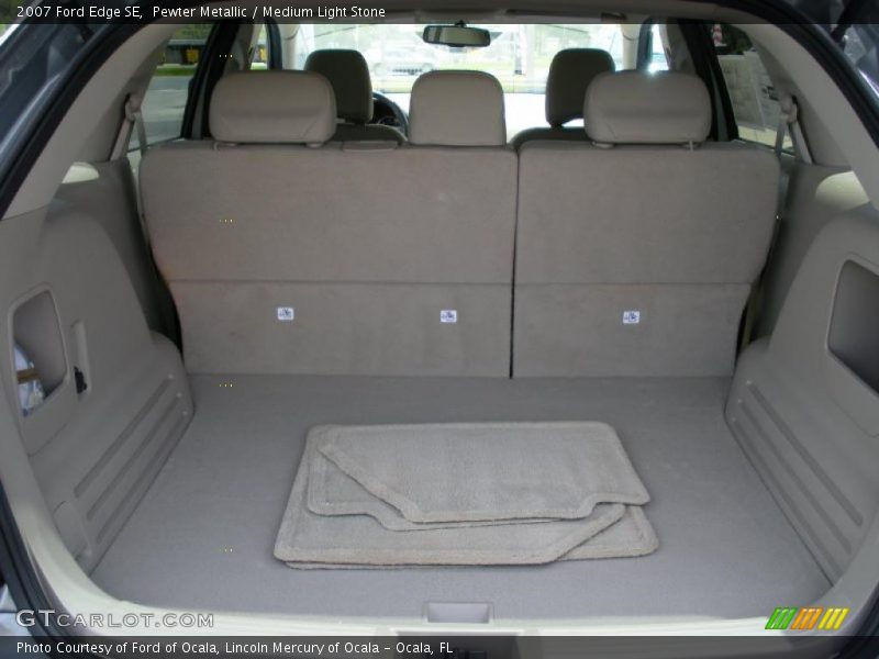 Pewter Metallic / Medium Light Stone 2007 Ford Edge SE