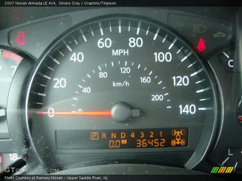 Smoke Gray / Graphite/Titanium 2007 Nissan Armada LE 4x4