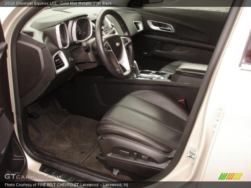 Gold Mist Metallic / Jet Black 2010 Chevrolet Equinox LTZ