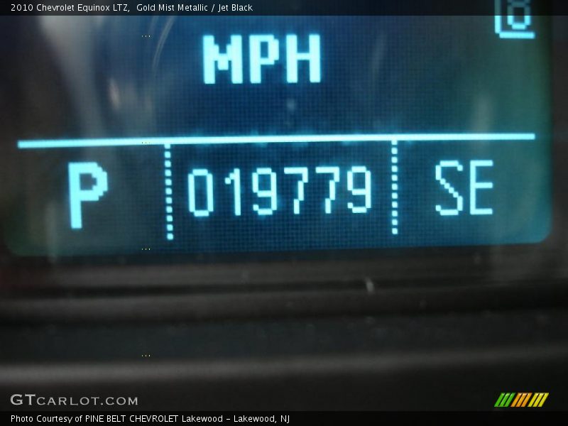 Gold Mist Metallic / Jet Black 2010 Chevrolet Equinox LTZ