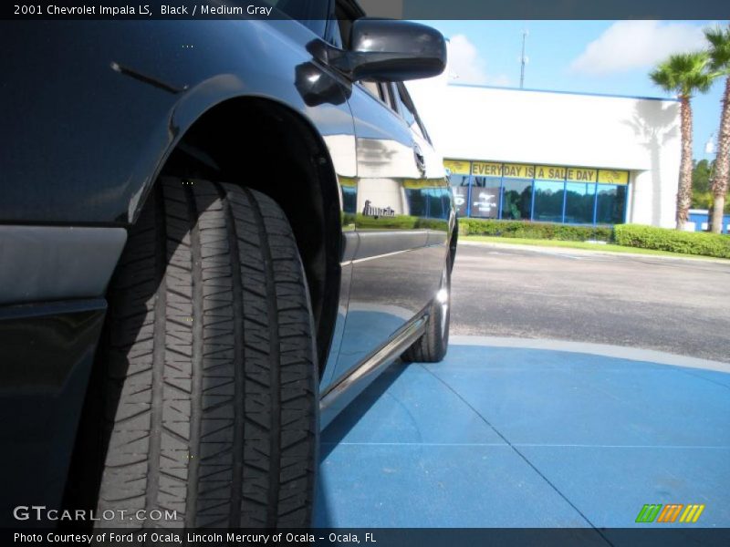 Black / Medium Gray 2001 Chevrolet Impala LS