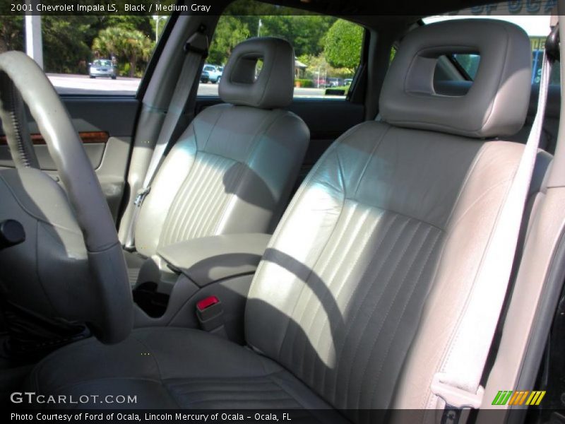Black / Medium Gray 2001 Chevrolet Impala LS