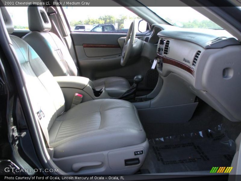 Black / Medium Gray 2001 Chevrolet Impala LS