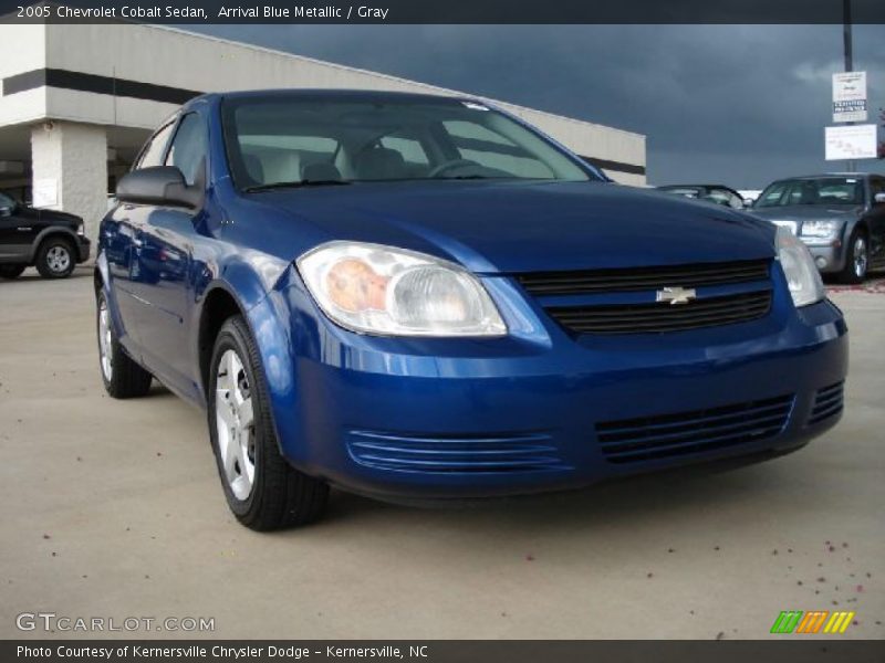 Arrival Blue Metallic / Gray 2005 Chevrolet Cobalt Sedan