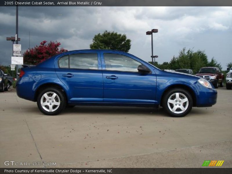Arrival Blue Metallic / Gray 2005 Chevrolet Cobalt Sedan