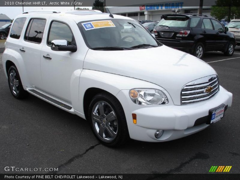 Arctic White / Gray 2010 Chevrolet HHR LT