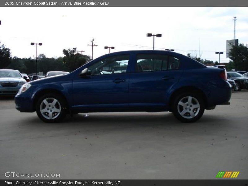 Arrival Blue Metallic / Gray 2005 Chevrolet Cobalt Sedan