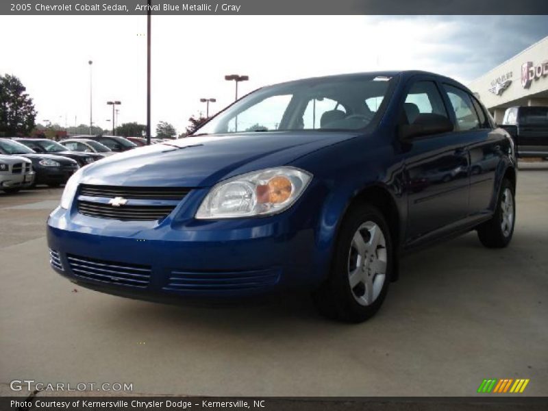 Arrival Blue Metallic / Gray 2005 Chevrolet Cobalt Sedan