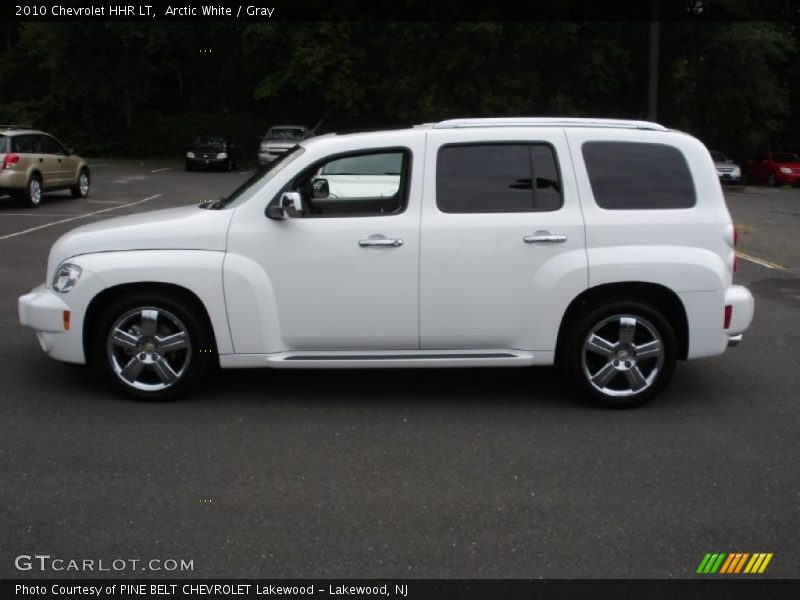 Arctic White / Gray 2010 Chevrolet HHR LT