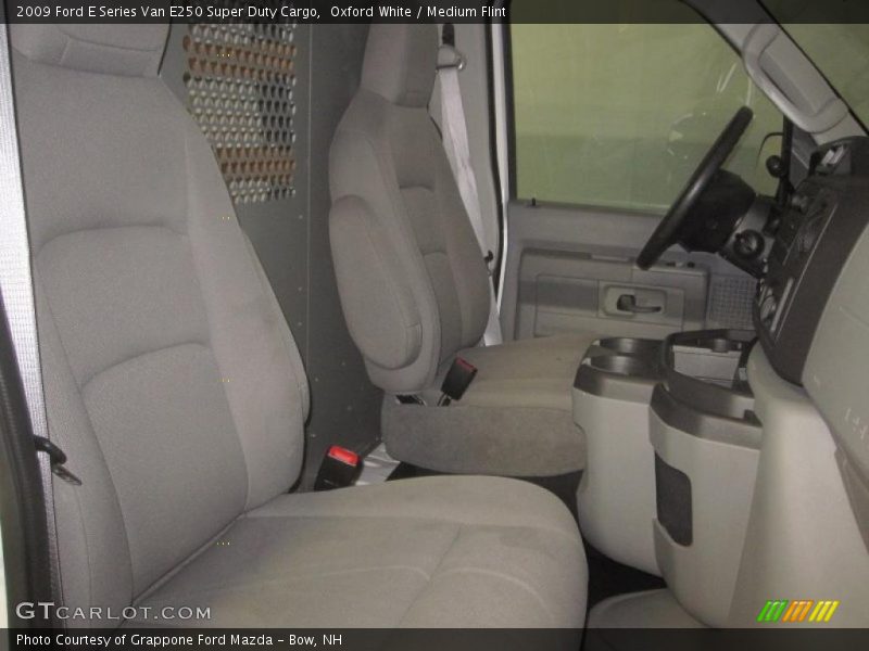 Oxford White / Medium Flint 2009 Ford E Series Van E250 Super Duty Cargo