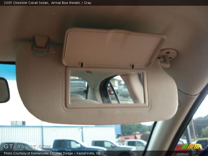 Arrival Blue Metallic / Gray 2005 Chevrolet Cobalt Sedan