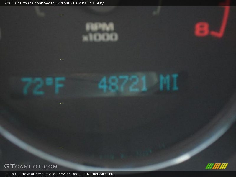 Arrival Blue Metallic / Gray 2005 Chevrolet Cobalt Sedan