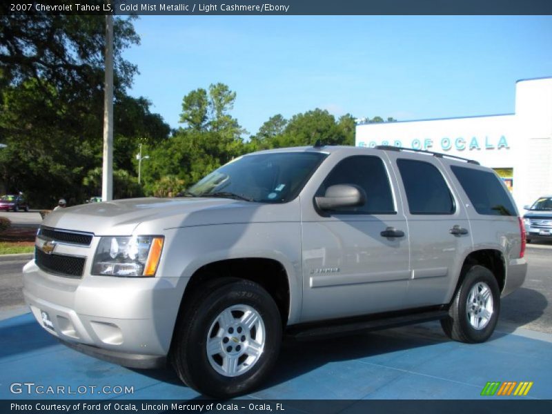 Gold Mist Metallic / Light Cashmere/Ebony 2007 Chevrolet Tahoe LS