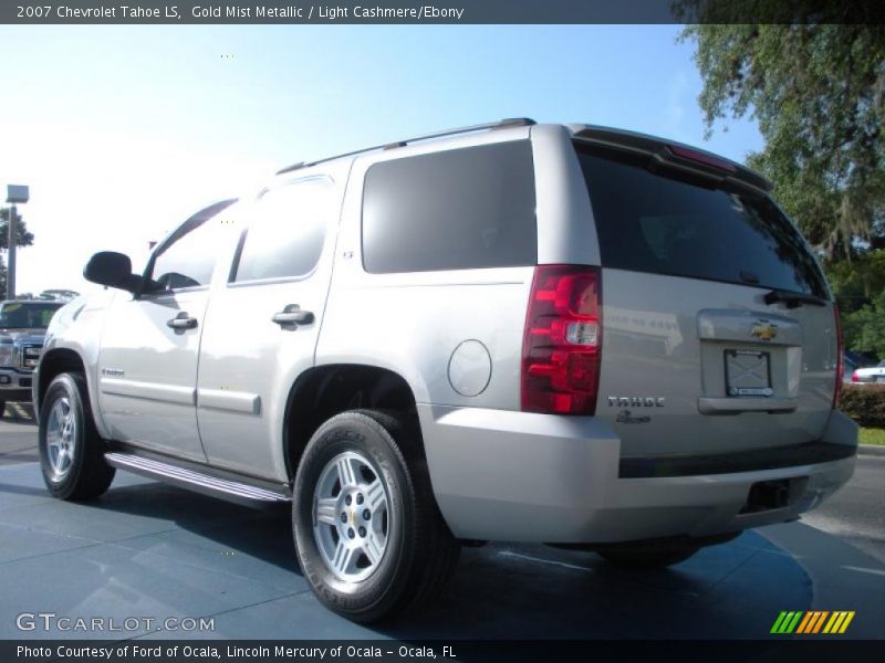Gold Mist Metallic / Light Cashmere/Ebony 2007 Chevrolet Tahoe LS