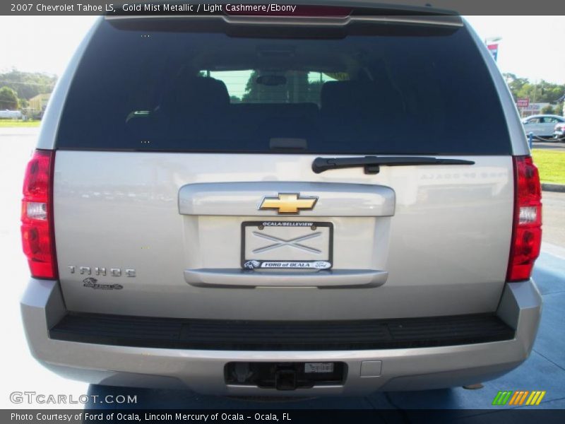Gold Mist Metallic / Light Cashmere/Ebony 2007 Chevrolet Tahoe LS
