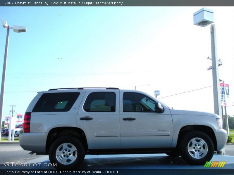 Gold Mist Metallic / Light Cashmere/Ebony 2007 Chevrolet Tahoe LS
