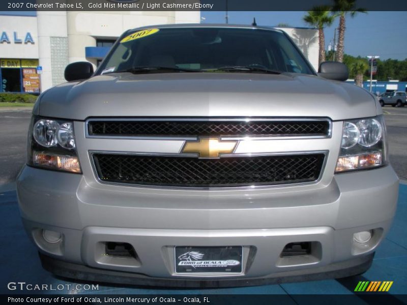 Gold Mist Metallic / Light Cashmere/Ebony 2007 Chevrolet Tahoe LS