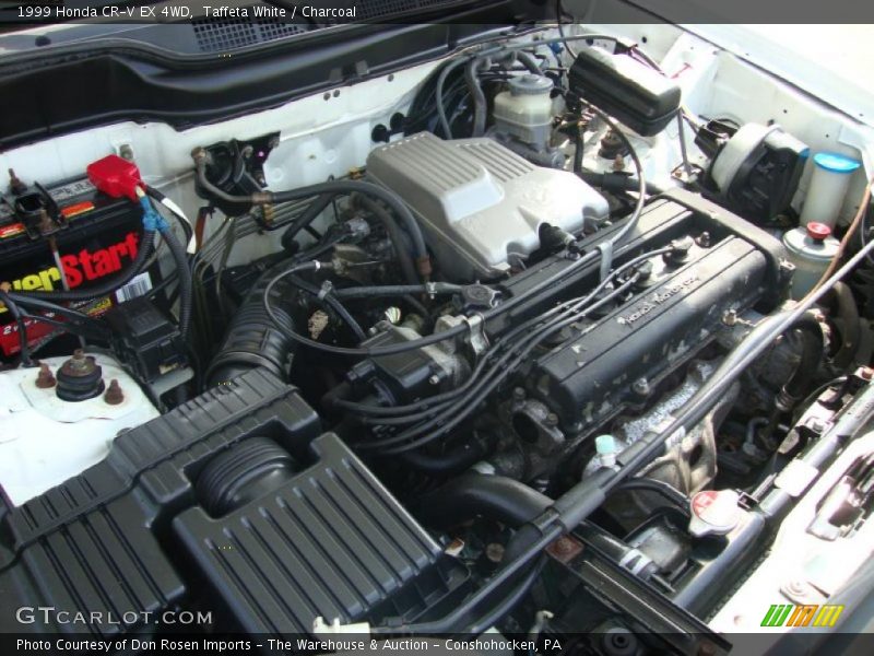 Taffeta White / Charcoal 1999 Honda CR-V EX 4WD