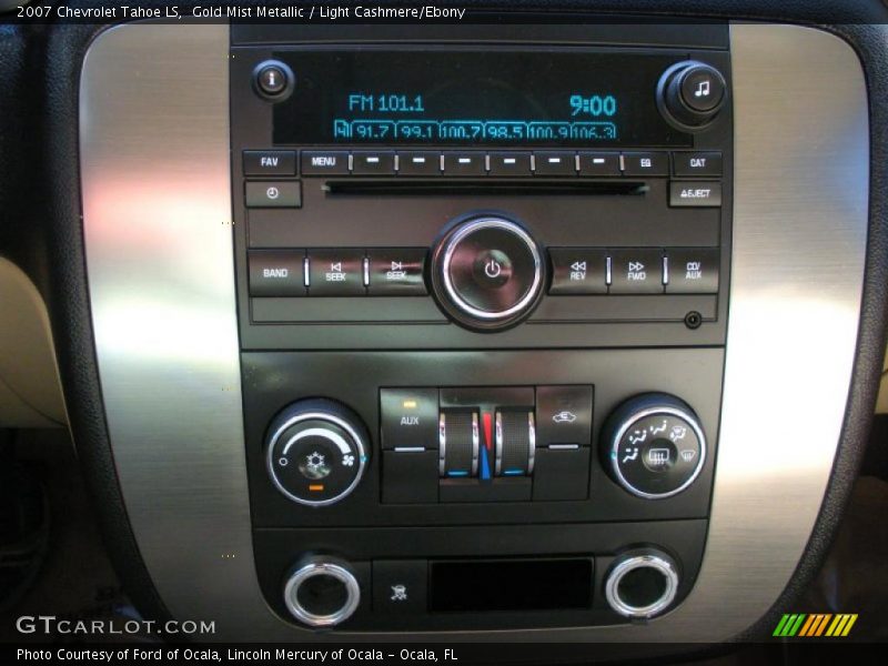 Gold Mist Metallic / Light Cashmere/Ebony 2007 Chevrolet Tahoe LS