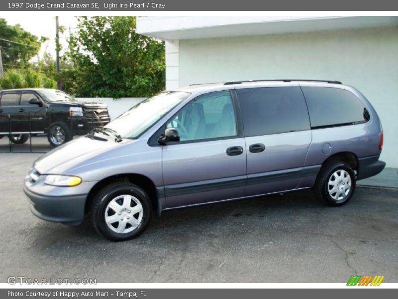 Light Iris Pearl / Gray 1997 Dodge Grand Caravan SE