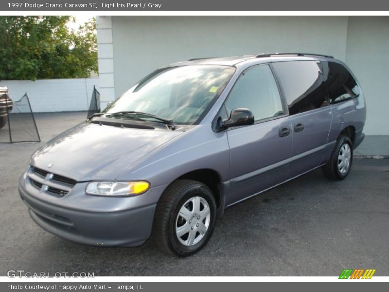 Light Iris Pearl / Gray 1997 Dodge Grand Caravan SE