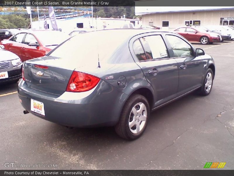Blue Granite Metallic / Gray 2007 Chevrolet Cobalt LS Sedan