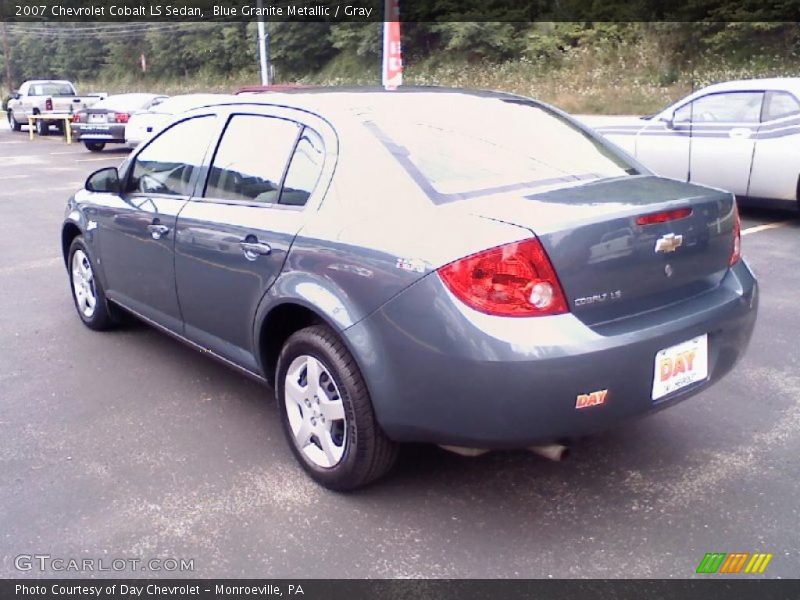 Blue Granite Metallic / Gray 2007 Chevrolet Cobalt LS Sedan