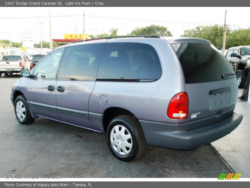 Light Iris Pearl / Gray 1997 Dodge Grand Caravan SE