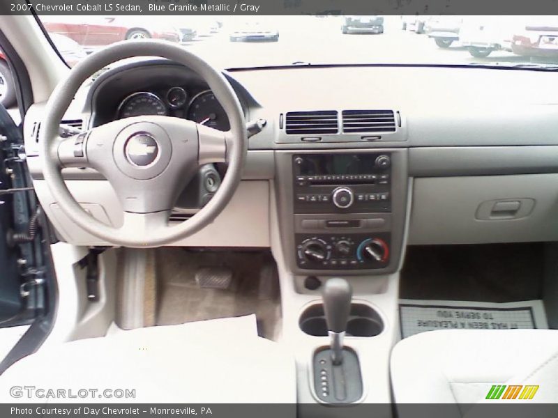 Blue Granite Metallic / Gray 2007 Chevrolet Cobalt LS Sedan