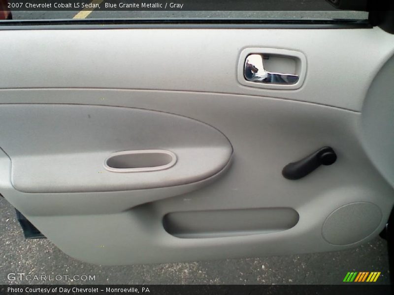Blue Granite Metallic / Gray 2007 Chevrolet Cobalt LS Sedan