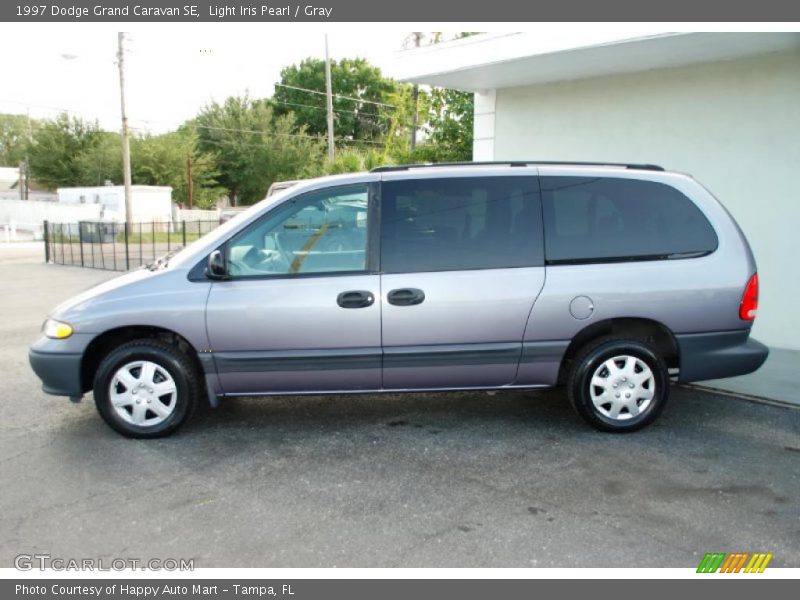 Light Iris Pearl / Gray 1997 Dodge Grand Caravan SE