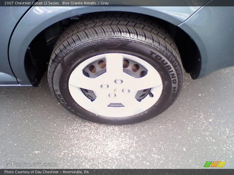 Blue Granite Metallic / Gray 2007 Chevrolet Cobalt LS Sedan