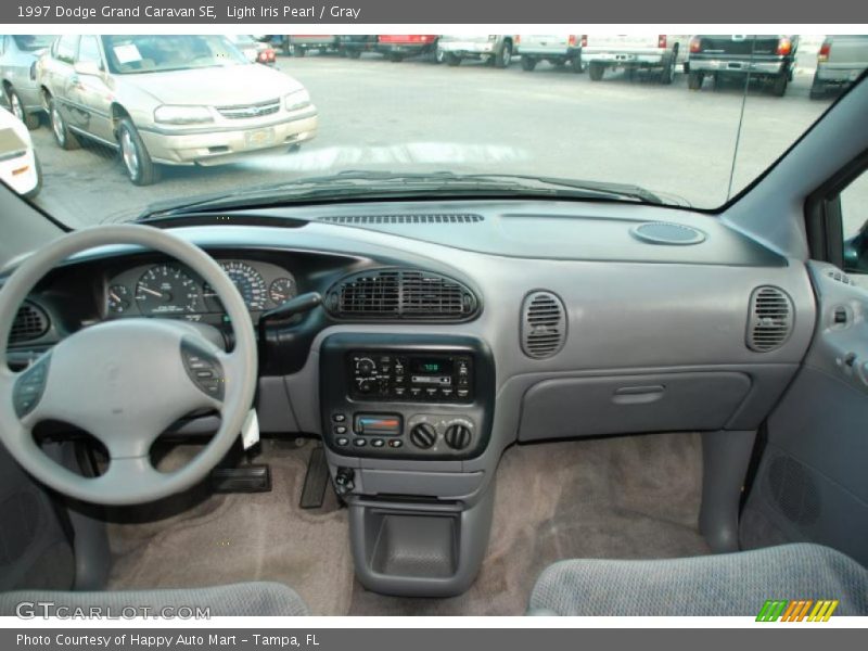 Light Iris Pearl / Gray 1997 Dodge Grand Caravan SE