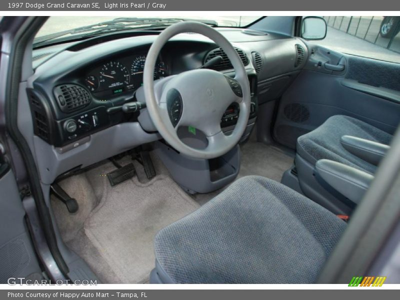 Light Iris Pearl / Gray 1997 Dodge Grand Caravan SE