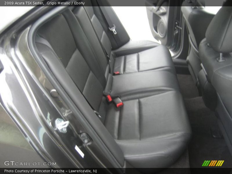 Grigio Metallic / Ebony 2009 Acura TSX Sedan
