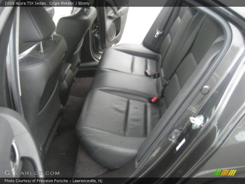 Grigio Metallic / Ebony 2009 Acura TSX Sedan