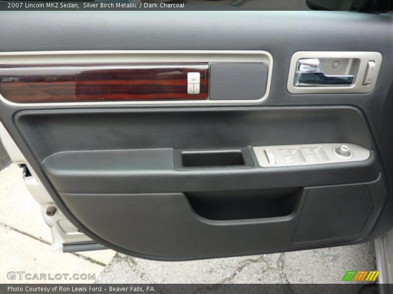 Silver Birch Metallic / Dark Charcoal 2007 Lincoln MKZ Sedan