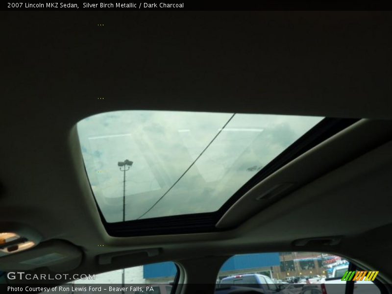 Silver Birch Metallic / Dark Charcoal 2007 Lincoln MKZ Sedan