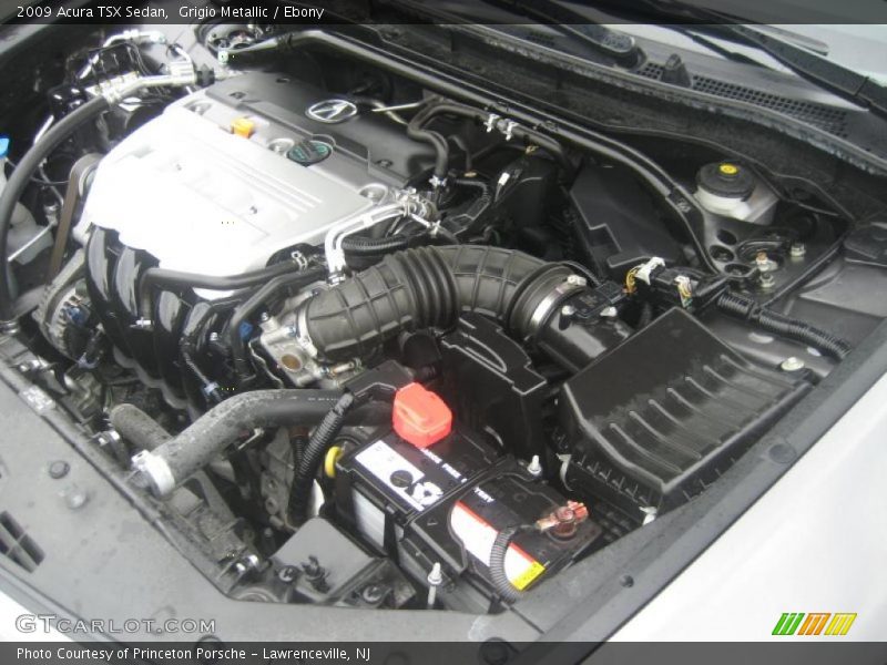 Grigio Metallic / Ebony 2009 Acura TSX Sedan