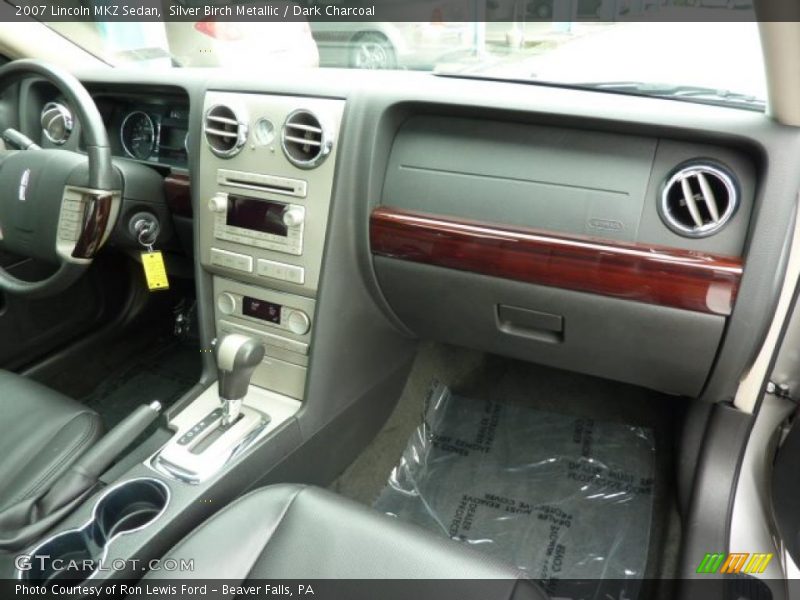 Silver Birch Metallic / Dark Charcoal 2007 Lincoln MKZ Sedan