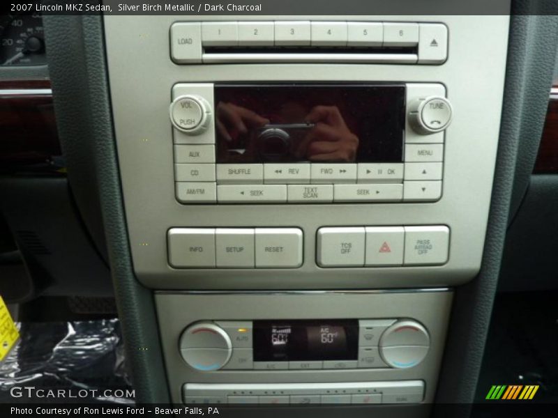 Silver Birch Metallic / Dark Charcoal 2007 Lincoln MKZ Sedan