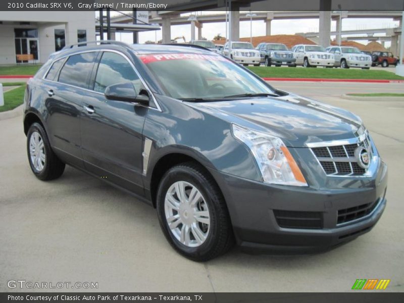 Gray Flannel / Titanium/Ebony 2010 Cadillac SRX V6