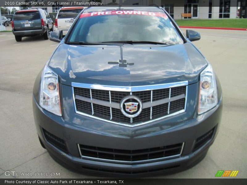 Gray Flannel / Titanium/Ebony 2010 Cadillac SRX V6