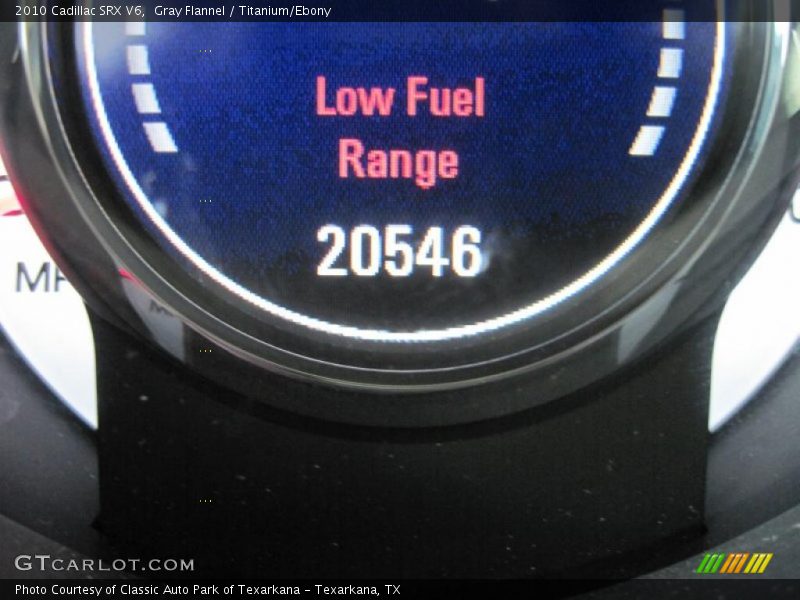 Gray Flannel / Titanium/Ebony 2010 Cadillac SRX V6