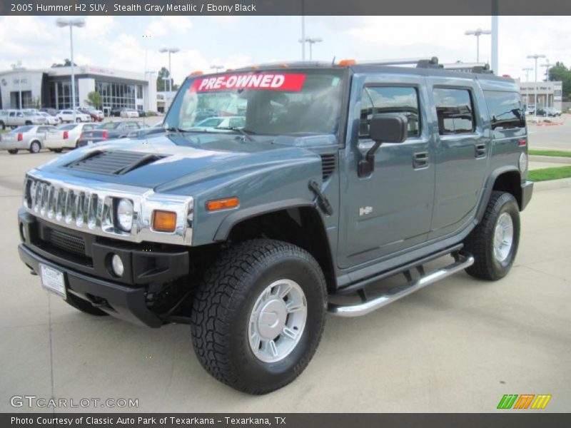 Stealth Gray Metallic / Ebony Black 2005 Hummer H2 SUV