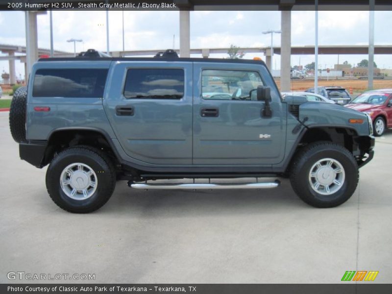 Stealth Gray Metallic / Ebony Black 2005 Hummer H2 SUV