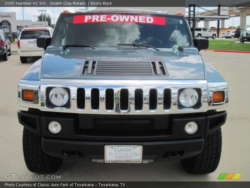 Stealth Gray Metallic / Ebony Black 2005 Hummer H2 SUV